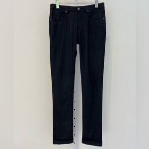 CHANEL 09A BLACK JEANS SIZE FR 38 / US 6 NWTS!